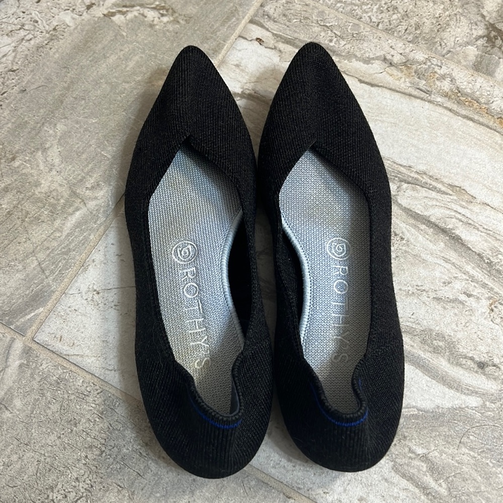 Rothy’s “The Merino Point” Flat